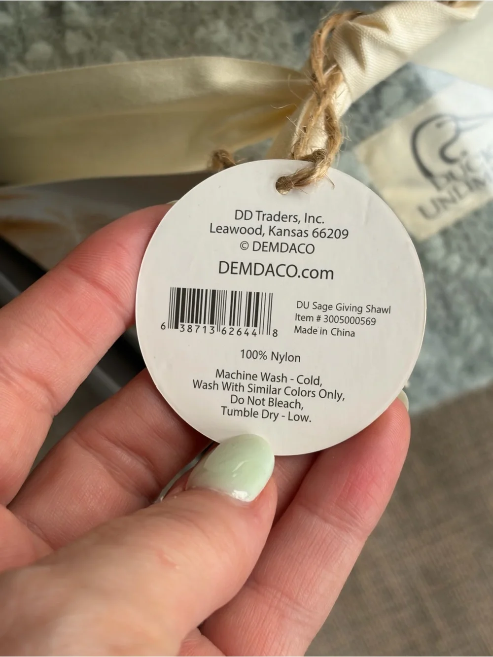 Demdaco Giving Shawl
